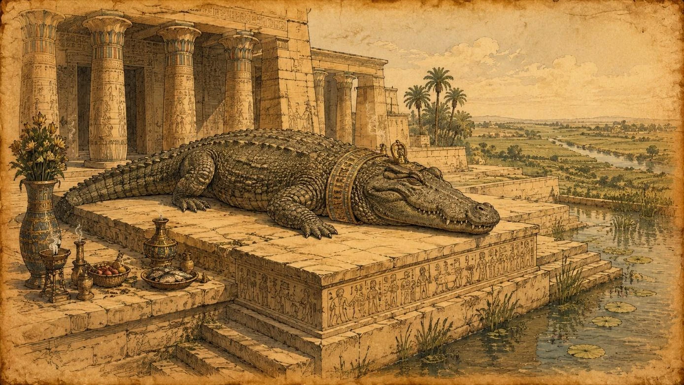 Illustration accompanying The Dungeon Before Dungeons in Ancient Mega Dungeons
