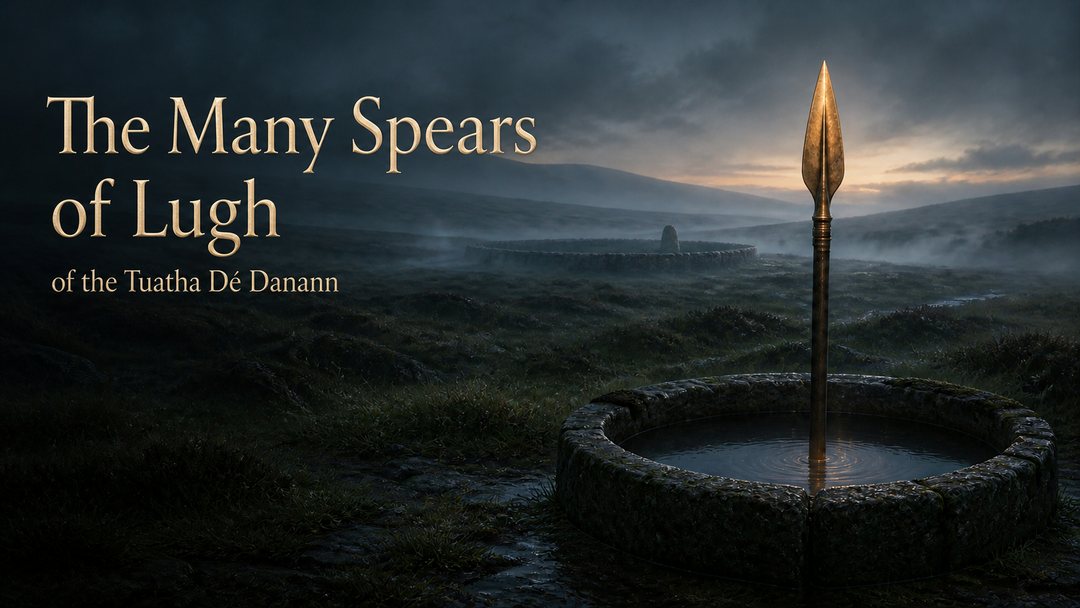 Illustration for Lugh's Spear: The Irish Weapon of Victory, Fire, and Competing Traditions