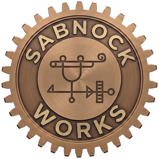 Sabnock Works brass maker's seal